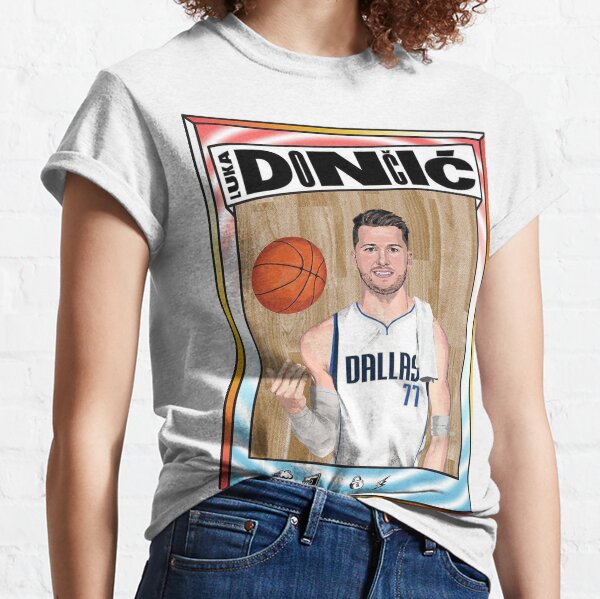 Luka Doncic Dallas T-Shirt Slovenia Euro Basket Dragic Double Side Custom  Aldult Teen Unisex Digital Printing Tee Shirt Cotton