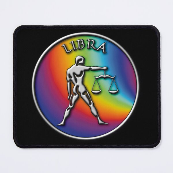 Item preview, Libra the Scales Star Sign Astrology Zodiac Rainbow Birth Sign Horoscope Air Sign designed and sold by stuartsemporium.