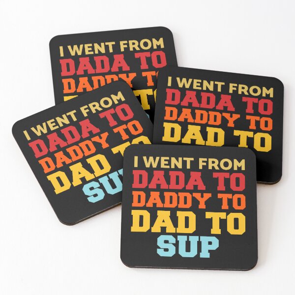 Item preview, I Went From Dada To Daddy To Dad To Bruh designed and sold by HappyPeeps.
