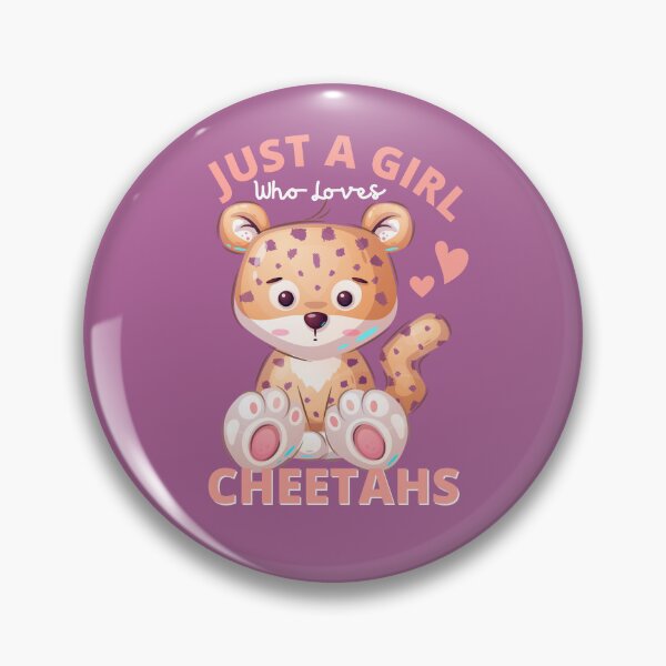 Item preview, Just A Girl Who Loves Cheetahs designed and sold by GeeHanz.