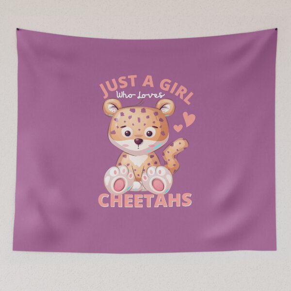 Item preview, Just A Girl Who Loves Cheetahs designed and sold by GeeHanz.