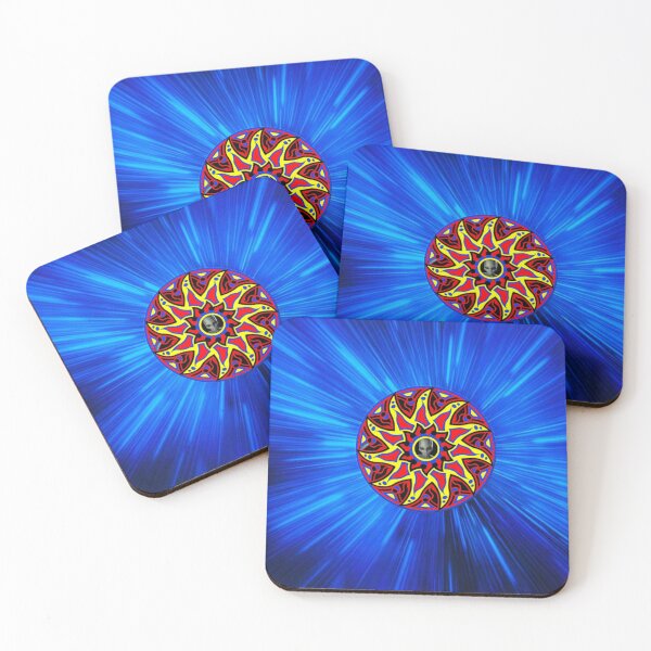 Item preview, Alien Starburst Mandala designed and sold by AuntyReni.