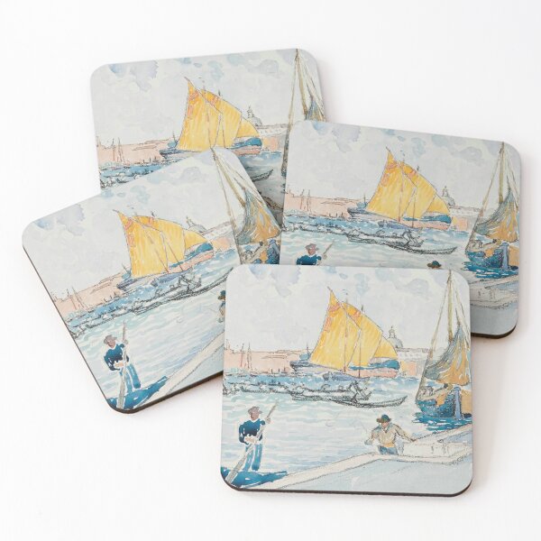 Item preview, La Barque by Henri Edmond Cross - Vintage Art designed and sold by RickE.