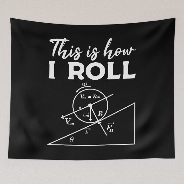 Item preview, Funny Physics Geeky Gift: This Is How I Roll Physics Equation Science - Math Lover Physicist designed and sold by Adexyl.