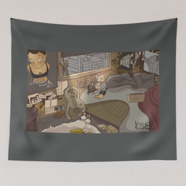 Item preview, Cluttered grunge room designed and sold by noodlezxp.