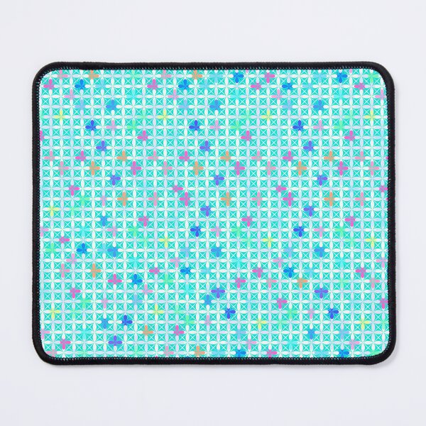 Item preview, Hypnotic multicolour square pattern designed and sold by contegaga.