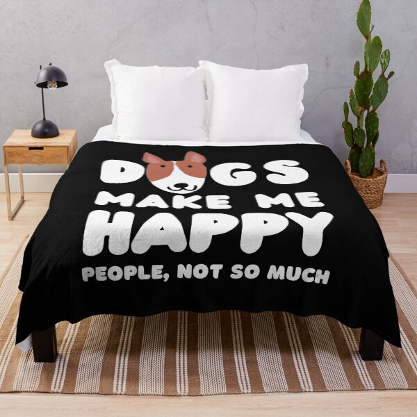 Item preview, Dogs Make Me Happy designed and sold by Hic21.