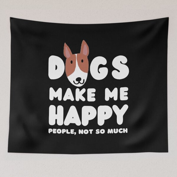 Item preview, Dogs Make Me Happy designed and sold by Hic21.