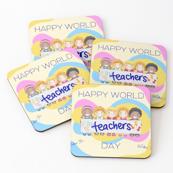 Item preview, Happy World Teachers Day~Oct 5th designed and sold by ForscarlettPub.