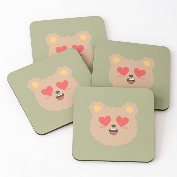 Item preview, Bear's Smiling Face With Heart-Eyes designed and sold by jebi-garden.