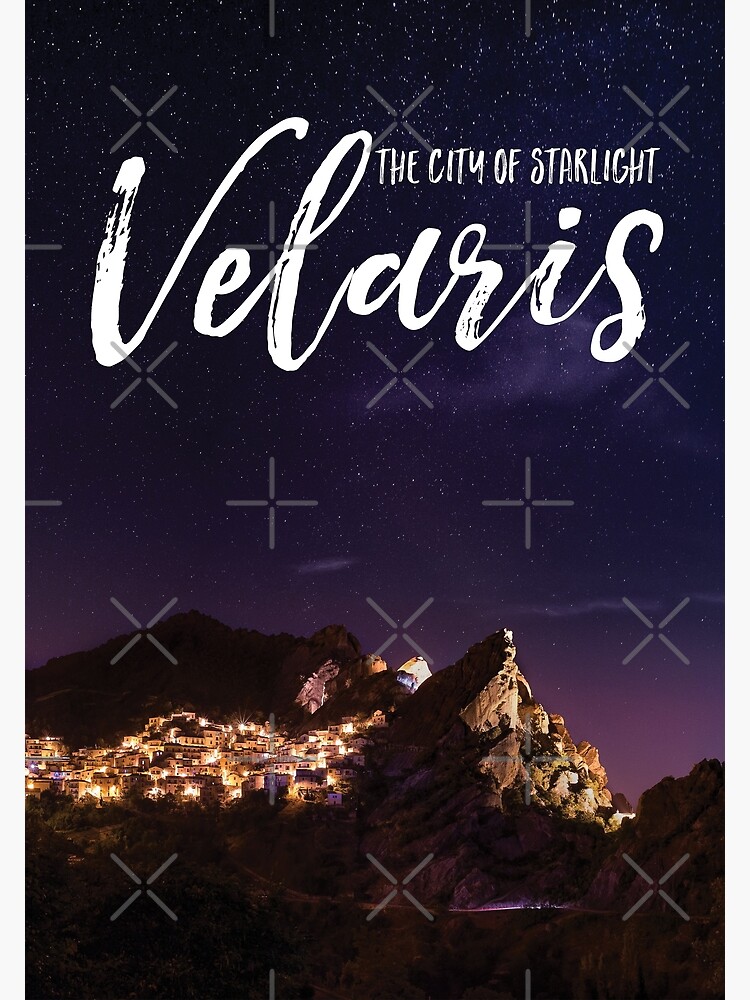 The City of Starlight Velaris Postcard