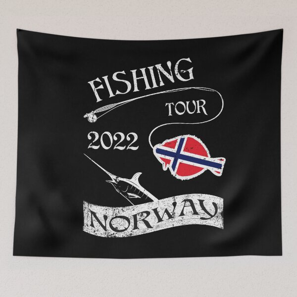 Item preview, Norway Fishing Tour 2022 - Halibut fishing designed and sold by Shirt-Designs.