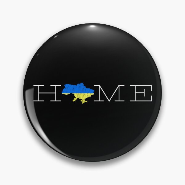 Item preview,  Ukrainian Home Is Where the Heart Is Distressed Map designed and sold by Aide.