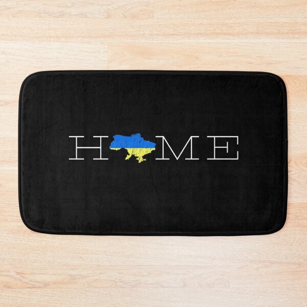 Item preview,  Ukrainian Home Is Where the Heart Is Distressed Map designed and sold by Aide.