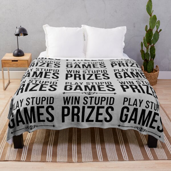 Item preview, Play Stupid Games Win Stupid Prizes (Gamer Saying Gift) designed and sold by i-longmanshop.