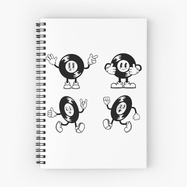 Item preview, Vintage Vinyl Cartoon Characters Pack designed and sold by iconikit.