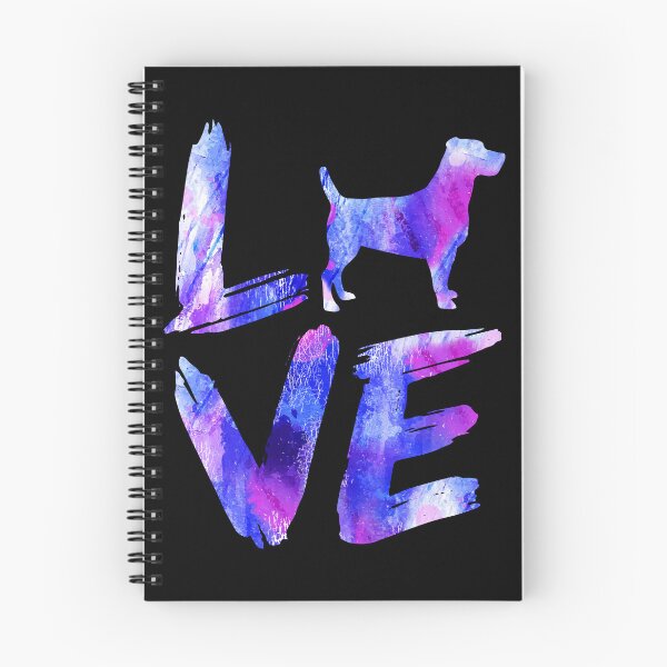 Item preview, Jack Russel Dog Love Watercolor Design designed and sold by rafaeltto.