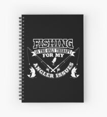 Fishing Angler Issues Spiral Notebook