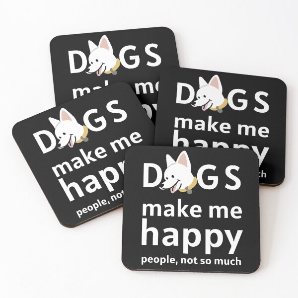 Item preview, Dogs Make Me Happy designed and sold by Hic21.
