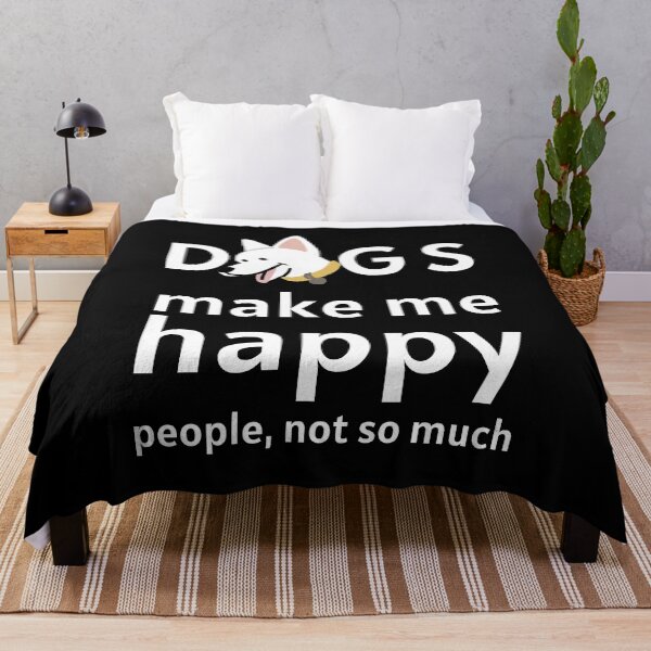 Item preview, Dogs Make Me Happy designed and sold by Hic21.