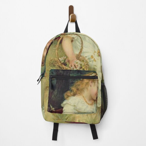Item preview, Boy and Girl vintage painting designed and sold by Vintage Designs +.