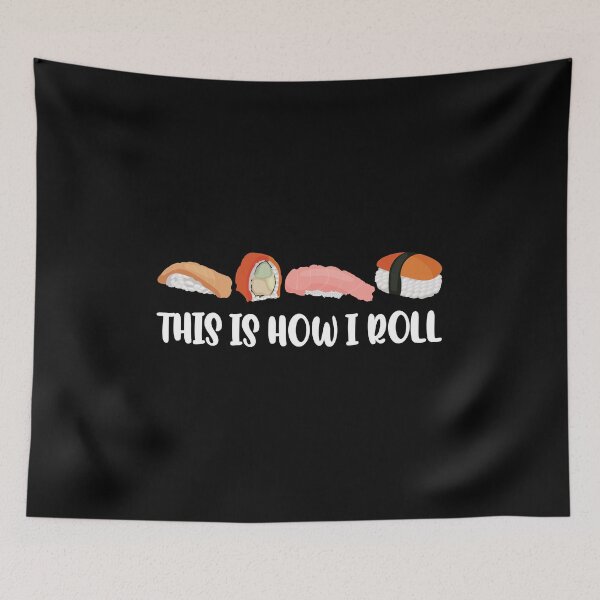 Item preview, Funny Sushi Gift: This Is How I Roll Sushi Vintage - Sushi Lover designed and sold by Adexyl.