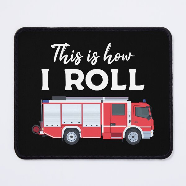 Item preview, Funny Firefighter Gift: This Is How I Roll Firetruck Retro Vintage - Firefighter Firetruck Driver designed and sold by Adexyl.