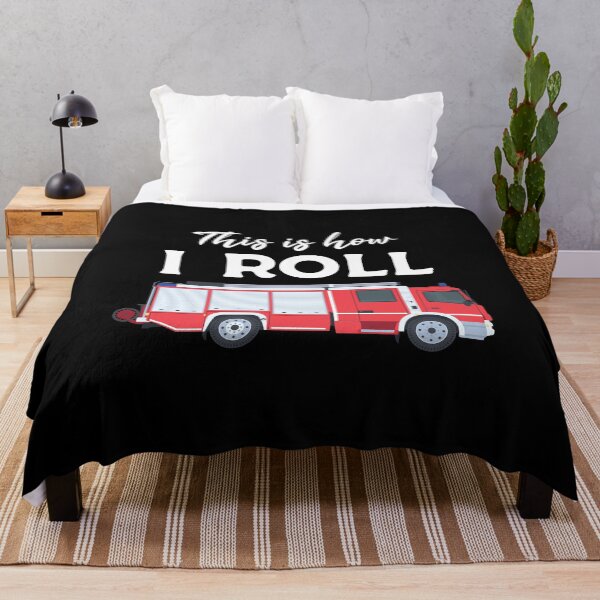 Item preview, Funny Firefighter Gift: This Is How I Roll Firetruck Retro Vintage - Firefighter Firetruck Driver designed and sold by Adexyl.
