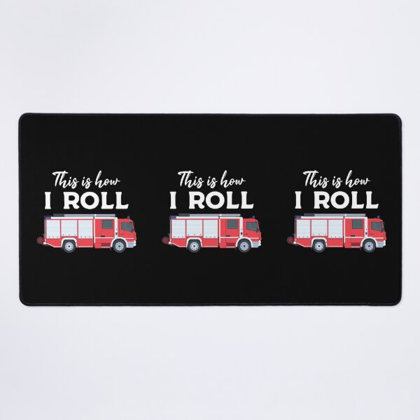 Item preview, Funny Firefighter Gift: This Is How I Roll Firetruck Retro Vintage - Firefighter Firetruck Driver designed and sold by Adexyl.