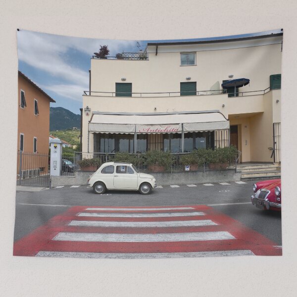 Item preview, 2018 La 500 e la MG A sull'Aurelia designed and sold by robertoferrero.