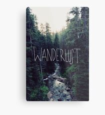 Wanderlust Rainier Creek Metal Print