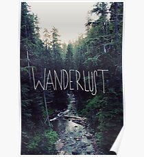 Wanderlust Rainier Creek Poster