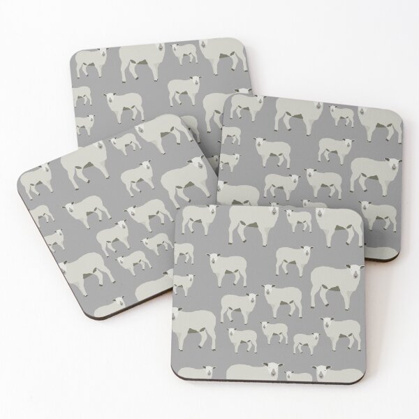 Item preview, Cute Sheep & Lamb Farm Animal Pattern designed and sold by idovedesign.