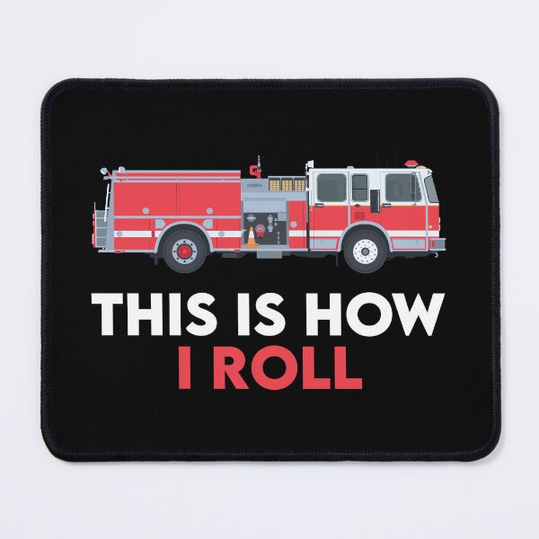 Item preview, Funny Firefighter Gift: This Is How I Roll Firetruck Retro Vintage - Firefighter Firetruck Driver designed and sold by Adexyl.