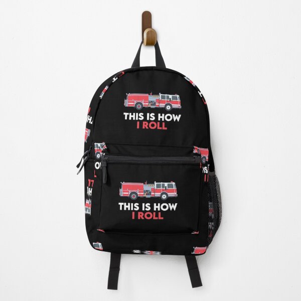 Item preview, Funny Firefighter Gift: This Is How I Roll Firetruck Retro Vintage - Firefighter Firetruck Driver designed and sold by Adexyl.