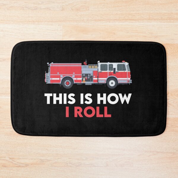 Item preview, Funny Firefighter Gift: This Is How I Roll Firetruck Retro Vintage - Firefighter Firetruck Driver designed and sold by Adexyl.