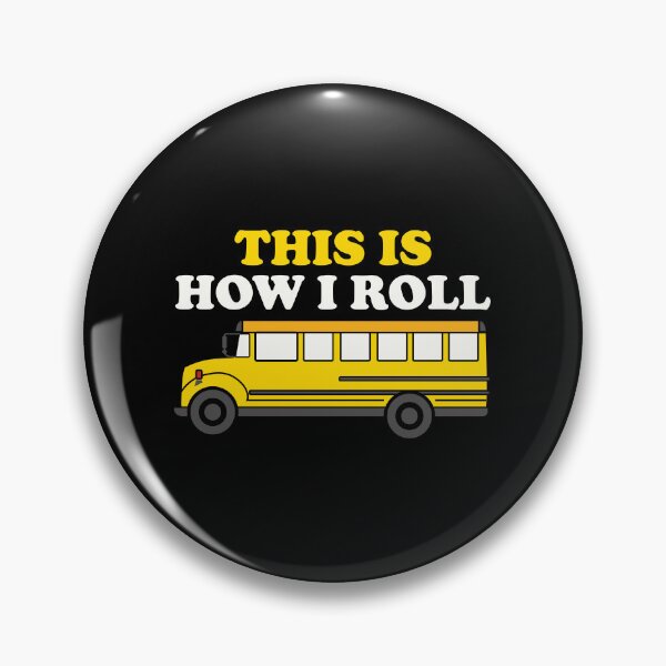 Item preview, Funny School Bus Driver Gift: This Is How I Roll Bus Driver Retro Vintage - Bus Lover designed and sold by Adexyl.