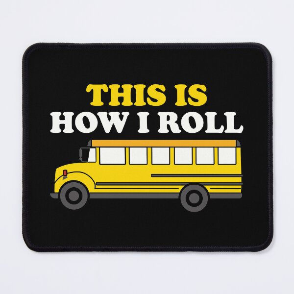 Item preview, Funny School Bus Driver Gift: This Is How I Roll Bus Driver Retro Vintage - Bus Lover designed and sold by Adexyl.