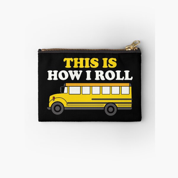Item preview, Funny School Bus Driver Gift: This Is How I Roll Bus Driver Retro Vintage - Bus Lover designed and sold by Adexyl.