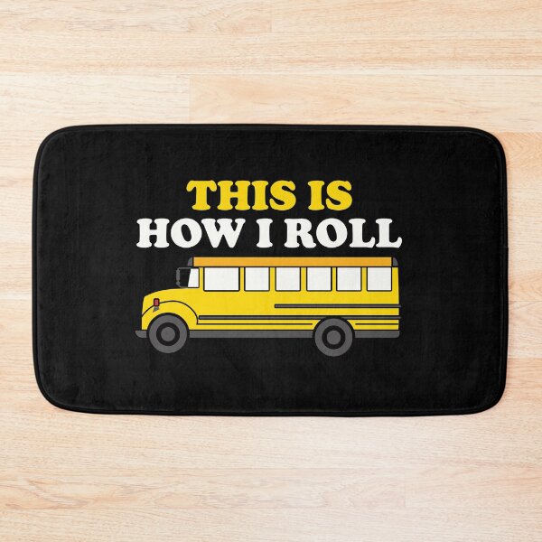 Item preview, Funny School Bus Driver Gift: This Is How I Roll Bus Driver Retro Vintage - Bus Lover designed and sold by Adexyl.