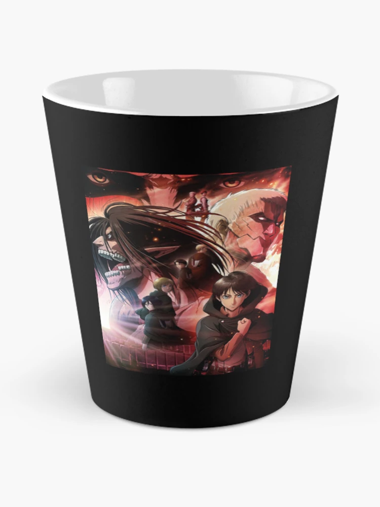 Thumbnail 2 of 4, Coffee Mug, RUMBLING RUMBLING RUMBLING RUMBLING RUMBLING RUMBLING SNK| Perfect Gift designed and sold by raphanita.