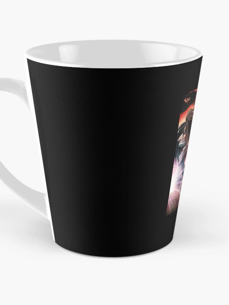 Thumbnail 3 of 4, Coffee Mug, RUMBLING RUMBLING RUMBLING RUMBLING RUMBLING RUMBLING SNK| Perfect Gift designed and sold by raphanita.
