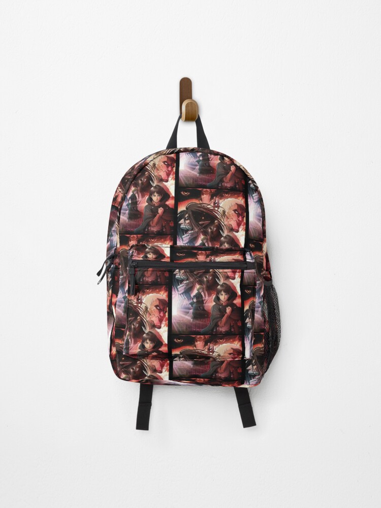 Thumbnail 1 of 3, Backpack, RUMBLING RUMBLING RUMBLING RUMBLING RUMBLING RUMBLING SNK| Perfect Gift designed and sold by raphanita.