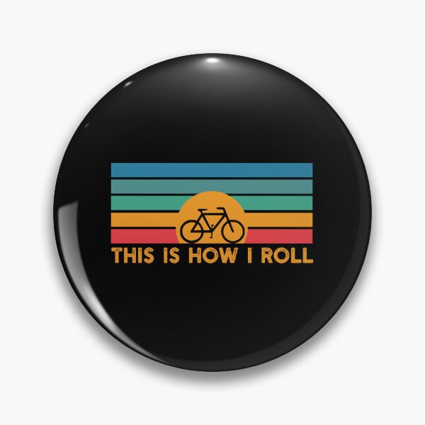 Item preview, Funny Cycling Gift: This Is How I Roll Bicycle Retro Vintage - Cyclist Bike Lover designed and sold by Adexyl.