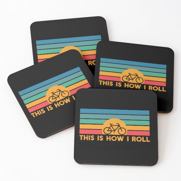 Item preview, Funny Cycling Gift: This Is How I Roll Bicycle Retro Vintage - Cyclist Bike Lover designed and sold by Adexyl.