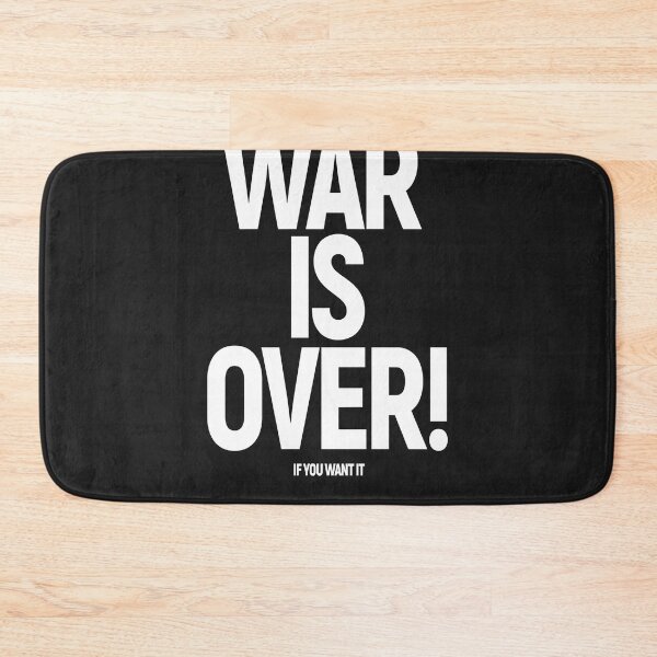 Item preview, War is over! if you want it (john & yoko) in original white on black designed and sold by SantosCavazos1.