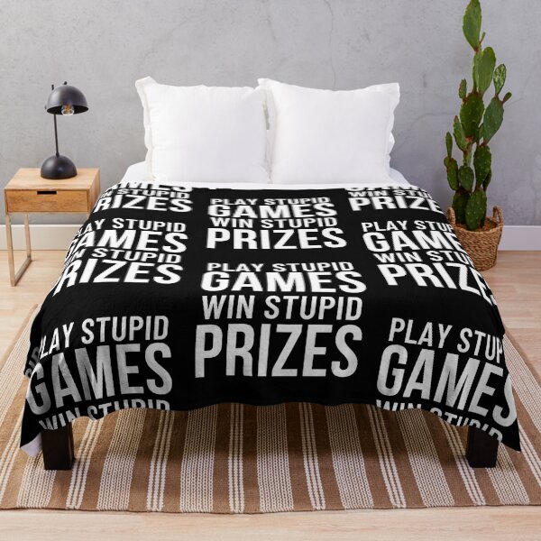 Item preview, Play Stupid Games Win Stupid Prizes (Gamer Saying Gift) designed and sold by i-longmanshop.