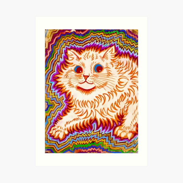 Treasure Kittens Art Print by Louis Wain - Pixels Merch