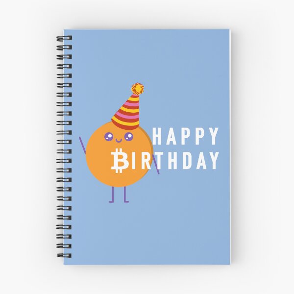 Item preview, Crypto -Cute Kawaii Happy birthday Bitcoin  designed and sold by Crypmetal.