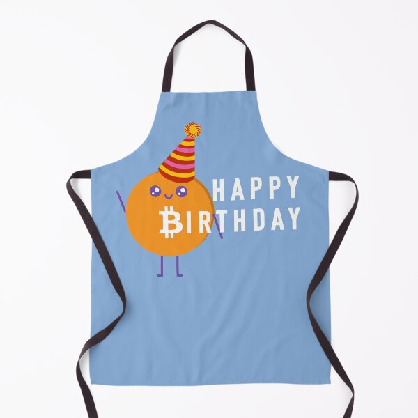 Item preview, Crypto -Cute Kawaii Happy birthday Bitcoin  designed and sold by Crypmetal.